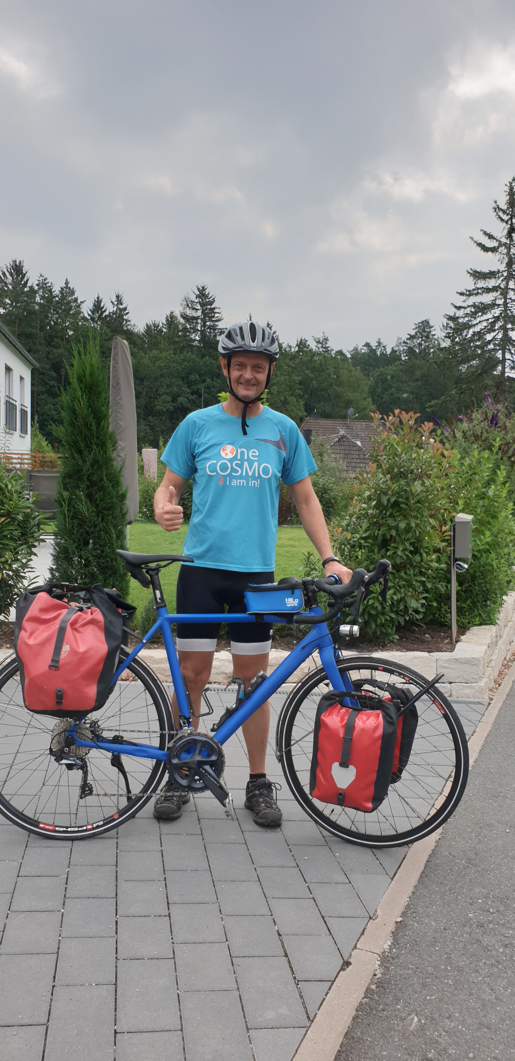 1500 km mit dem Fahrrad